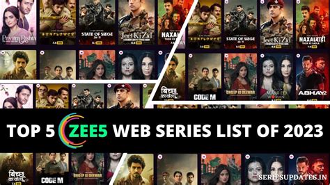 Offering a seamless streaming experience, Zee5 has captured the attention of audiences with its diverse collection of shows and films. . Zee5 best web series 2023